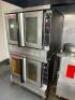 DESCRIPTION: BLODGETT DOUBLE STACK GAS CONVECTION OVEN. BRAND / MODEL: BLODGETT DFG-100-3 ADDITIONAL INFORMATION NATURAL GAS. LOCATION: KITCHEN QTY: 1 - 2