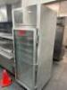 DESCRIPTION: RANDELL PASS THRU MERCHANDISER COOLER. BRAND / MODEL: RANDELL 2011PM ADDITIONAL INFORMATION 115 VOLT, 1 PHASE. LOCATION: KITCHEN QTY: 1 - 2