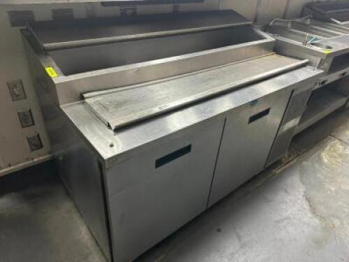 DESCRIPTION: RANDELL 68" REFRIGERATED PREP TOP. BRAND / MODEL: RANDELL SIZE 68" LOCATION: KITCHEN QTY: 1