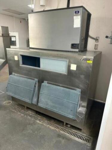 DESCRIPTION: MANITOWOC 1800 LB. REMOTE COOLED ICE HEAD W/ LARGE CAPACITY FOLLET ICE BIN. BRAND / MODEL: MANITOWOC IY1894N3-263 ADDITIONAL INFORMATION