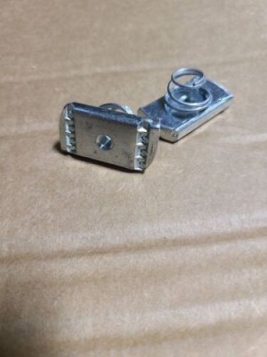 DESCRIPTION: (4) CASES OF (25) UNISTRUT CHANNEL NUT BRAND/MODEL: UNISTRUT #G8199629 RETAIL$: $10.00 PER NUT QTY: 4