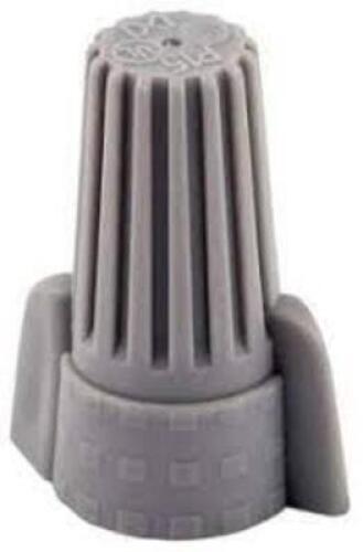 DESCRIPTION: (3) CASES OF (50) WING CONNECTORS BRAND/MODEL: EASY TWIST #WWC-G-C INFORMATION: GRAY SIZE: 18-8 AWG RETAIL$: $28.78 EA QTY: 3