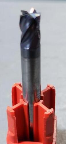 DESCRIPTION: (6) SOLID CARBIDE SQ EN DMILL BRAND/MODEL: MITGI S20-003-ALTIN SIZE: .250" DIA QTY: 6