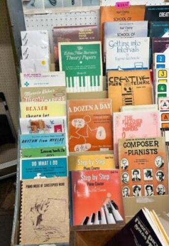 (24)- ASSORTED PIANO MUSIC BOOKS