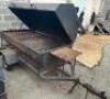 72" X 36" CHARCOAL BBQ GRILL TRAILER