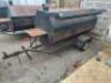 72" X 36" CHARCOAL BBQ GRILL TRAILER - 2