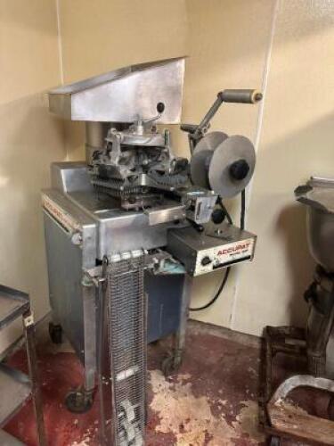 BRIDGE MACHINE ACCUPAT 3AP AUTOMATIC FOOD SHAPER.