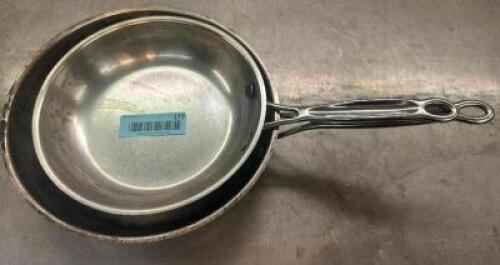(2) SMALL SKILLETS