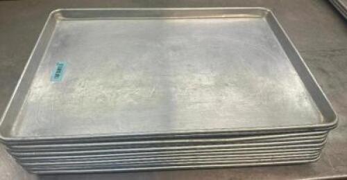 (11) FULL SIZE SHEET PANS,.