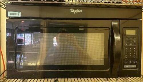 WHIRLPOOL OVER THE RANGE MICROWAVE.