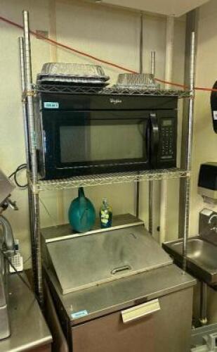 36" X 18" TWO TIER WIRE SHELF