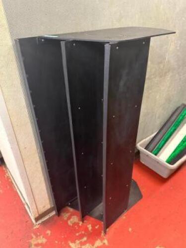 48" TWO TIER METAL RISER SHELF.