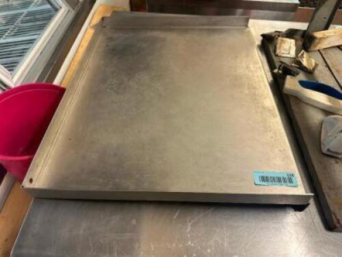 18" X 12" STAINLESS DRY BOARD EXTENSION