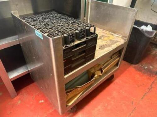 30" STAINLESS CART