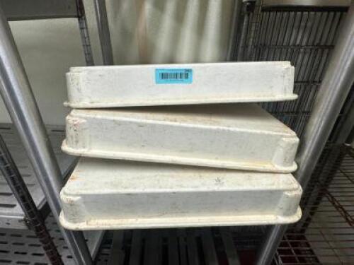 (3) WHITE PLASTIC DOUGH BOXES.
