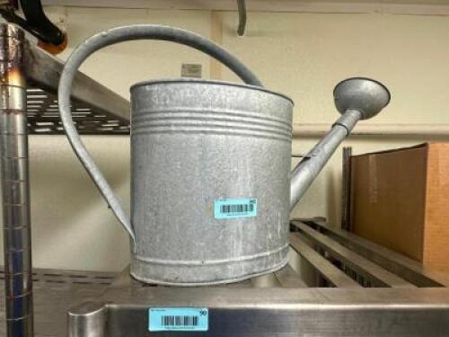 GALVANIZED METAL WATERING CAN