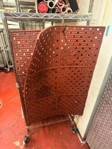 (2) 3' X 2' RUBBER FLOOR MATS