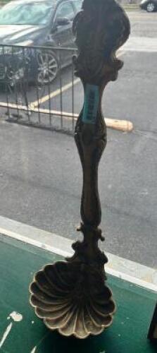 24" LARGE METAL DECORATIVE LADLE