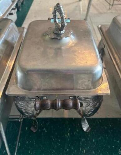 HALF SIZE STAINLESS CHAFFER