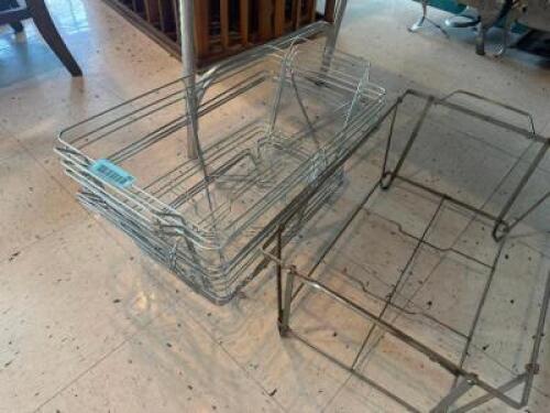 (4) WIRE CHAFFER STANDS