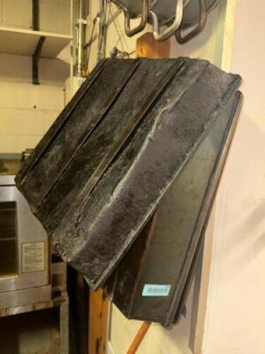 (3) FULL SIZE ROASTING PANS