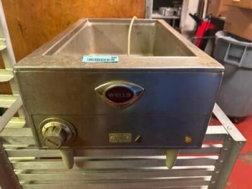 WELLS SINGLE WELL ELECTRIC WARMER
