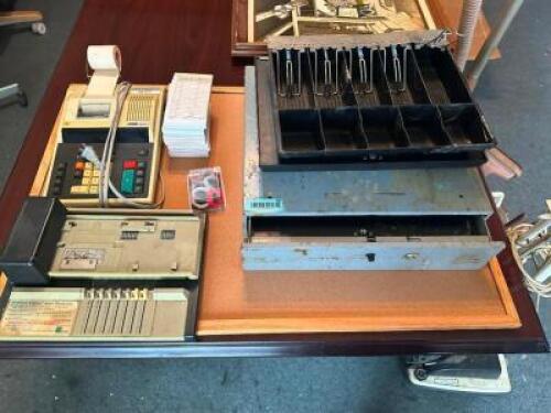 (1) LOT OF ASSORTED OFFICE SUPPLIES AND MISC.
