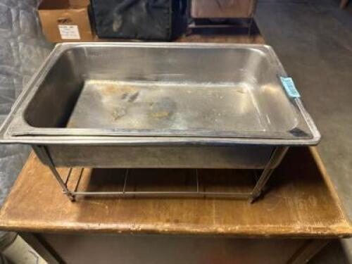 (3) FULL SIZE INSERTS W/ CHAFFER STANDS