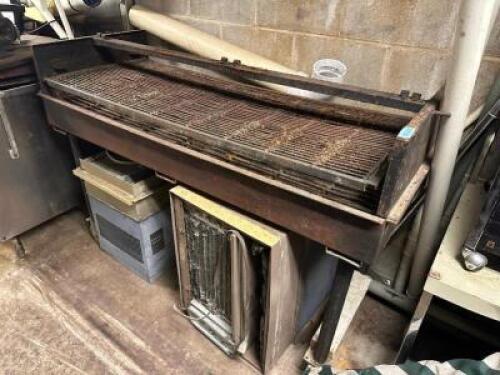 60" X 20" CHARCOAL BBQ GRILL W/ STAND
