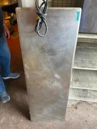 48" DROP IN HOT PLATE WARMER
