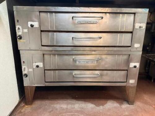 BAKERS PRIDE Y600 DOUBLE STACK SUPER DECK OVEN