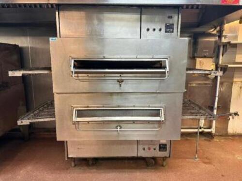 MIDDLEBY MARSHALL PS360S DOUBLE STACK CONVEYOR PIZZA OVEN