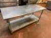 72" X 30" STAINLESS TABLE - 2