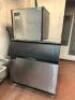 ICE O MATIC 1000 LB. AIR COOLED ICE HEAD W/ STORAGE BIN - 2