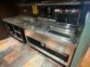 10' STAINLESS BEVERAGE STATION W/ SODA FOUNTAIN,