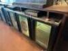 TRUE THREE DOOR / GLASS DOOR BACK BAR COOLER.