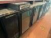 TRUE THREE DOOR / GLASS DOOR BACK BAR COOLER. - 2