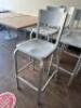 (5) METAL 30" BAR STOOLS - 2