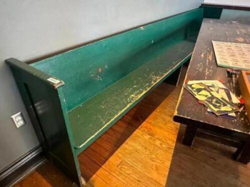 150" CHURCH PEW BENCH SEAT