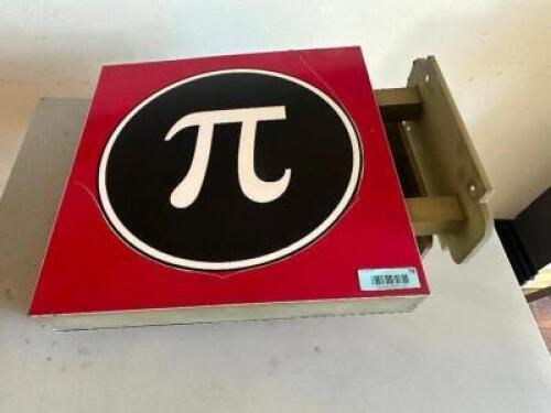 (2) PI 18" X 18" WALL SIGNS