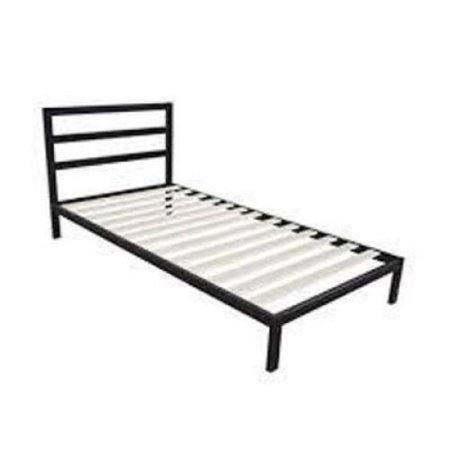 DESCRIPTION: (1) METAL HEADBOARD BRAND/MODEL: LUSIMO INFORMATION: HORIZONTAL BARS SIZE: HEADBOARD ONLY RETAIL$: $185.15 EA QTY: 1