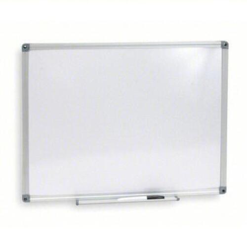 DESCRIPTION: (1) DRY ERASE BOARD, WALL MOUNTED BRAND/MODEL: GGS #1NUP4 INFORMATION: WHITE, WITH ALUMINUM FRAME SIZE: 48 IN DRY ERASE HT, 96 IN DRY ERA