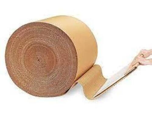 DESCRIPTION: (2) ROLLS OF CORRUGATED CARDBOARD FOR PACKAGING BRAND/MODEL: ULINE SIZE: 5' X 100' RETAIL$: $115.00 EA QTY: 2