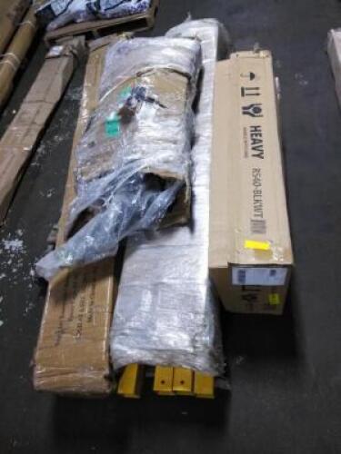 DESCRIPTION: (1) PALLET OF MISC WORK OUT EQUIPMENT QTY: 1