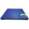 DESCRIPTION: (1) PLATFORM FLOOR SCALE BRAND/MODEL: ADAM EQUIPMENT #54YN42 INFORMATION: BLUE, READOUT METER NOT INCLUDED SIZE: 1100 LB CAPACITY, 29-7/8