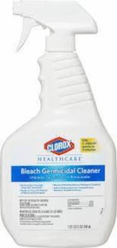 DESCRIPTION: (6) BLEACH GERMICIDAL CLEANER BRAND/MODEL: CLOROX HEALTHCARE #6VDE6 SIZE: 32 OZ RETAIL$: $186.24 TOTAL QTY: 6