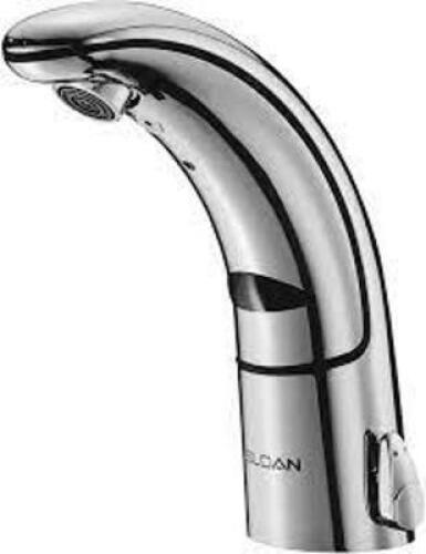 DESCRIPTION: (1) OPTIMA SENSOR FAUCET BRAND/MODEL: SLOAN #EAF100-LT INFORMATION: CHROME PLATE FINISH SIZE: 1.5 GPM RETAIL$: $879.57 EA QTY: 1