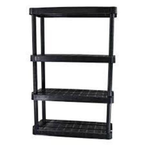 DESCRIPTION: (1) SHELVING UNIT BRAND/MODEL: PLANO INFORMATION: BLACK, PLASTIC RETAIL$: $395.00 EA QTY: 1