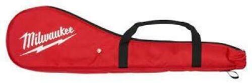 DESCRIPTION: (1) TOILET AUGER CASE BRAND/MODEL: MILWAUKEE #48-22-2576 INFORMATION: RED RETAIL$: $47.07 EA QTY: 1