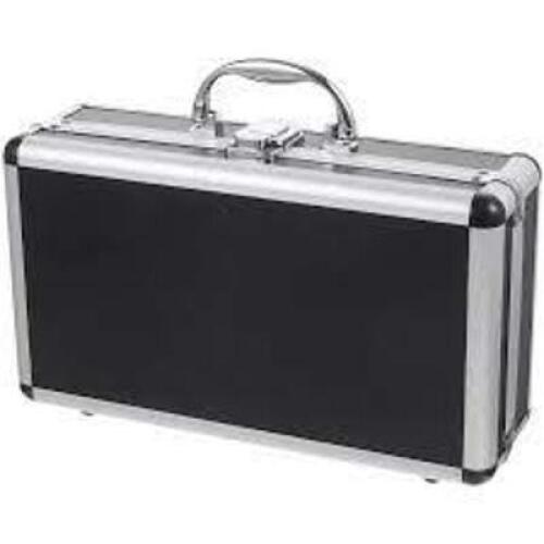 DESCRIPTION: (1) BRIEFCASE STYLE HARD PROTECTIVE CASE WITH FOAM BRAND/MODEL: AGILENT INFORMATION: BLACK WITH SILVER RETAIL$: $583.00 EA QTY: 1